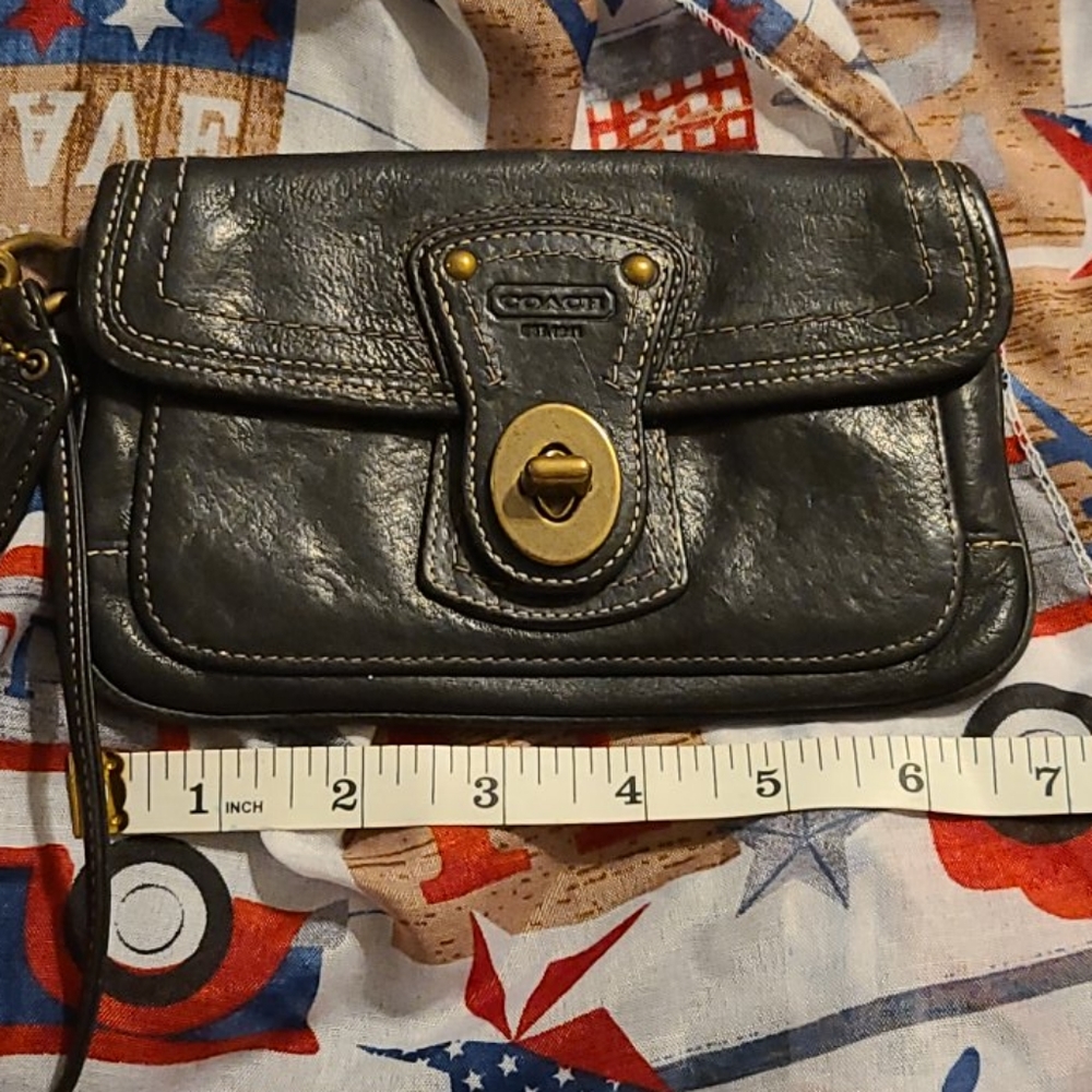 Coach legacy wristlet
